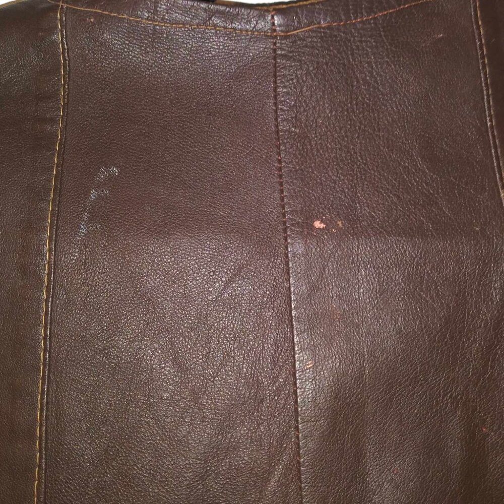 Vintage Handmade leather vest for men - Picture 10 of 11